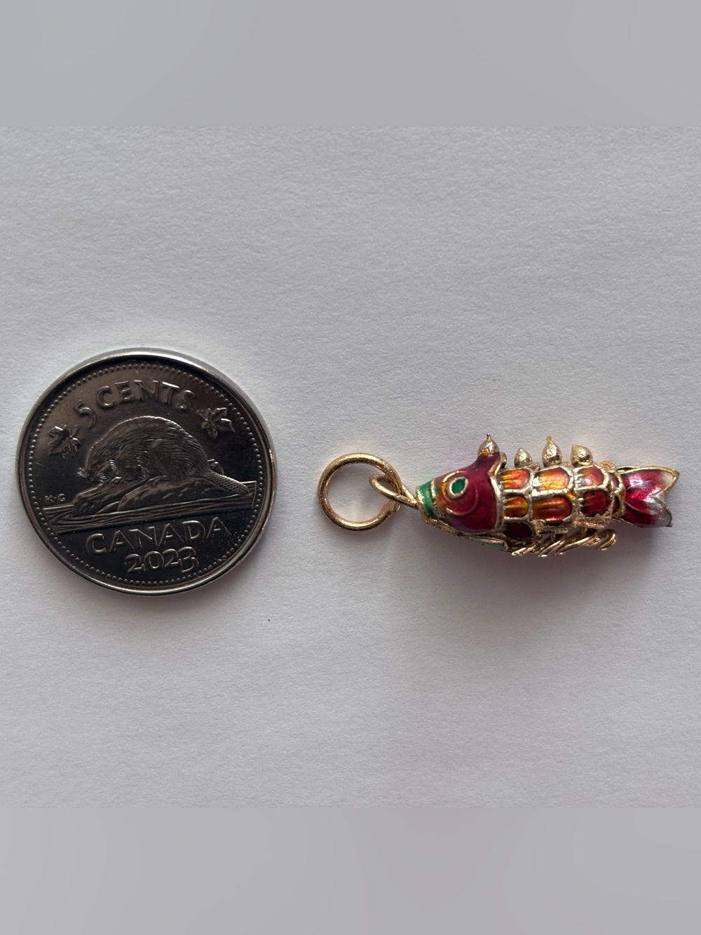Vintage Chinese Multicolour Fish
Pendant/Ornament